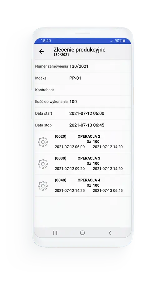 erp planowanie produkcji